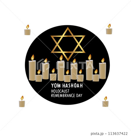 YOM HASHOAH vector 113637422