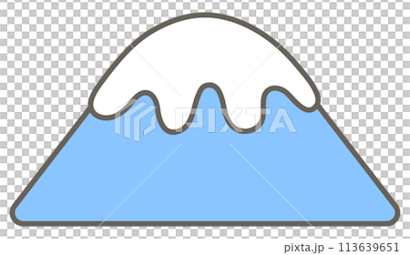 Cute hand drawn kawaii summer camping picnic set mountain Cute hand drawn kawaii summer camping picnic set mountain 113639651