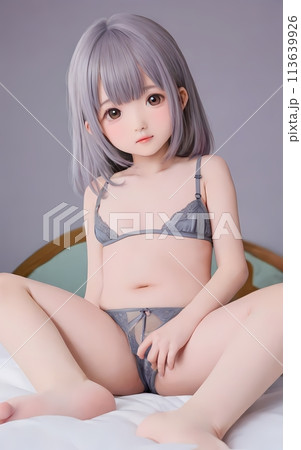 ランジェリー少女 113639926