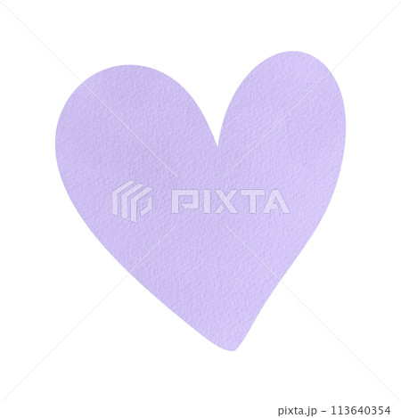 Purple Paper Textured Heart Shape illustration Textured Heart Hand Drawn illustration Purple Paper Textured Heart Shape illustration Textured Heart Hand Drawn illustration 113640354