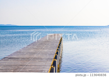 【新潟県_佐渡_佐和田海岸】夏を待つ佐和田海水浴場 【新潟県_佐渡_佐和田海岸】夏を待つ佐和田海水浴場 113640836