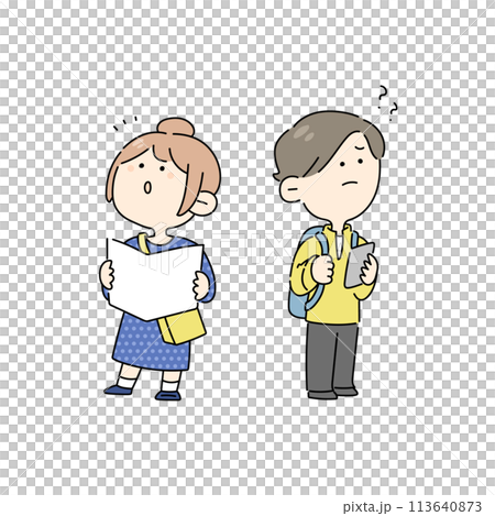 一名遊客迷路的插圖 113640873