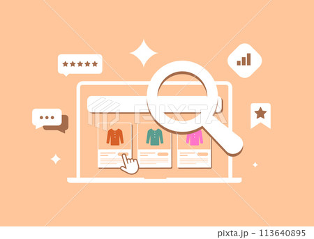 Marketplace SEO - optimizing products listings quality for better search visibility compared to other sellers. Ecommerce SEO strategy include targeted keywords and description, positive feedback 113640895