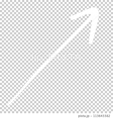 White Arrow Arrow Line Up Arrow Line Top Arrow Arrow Element Design 113643382