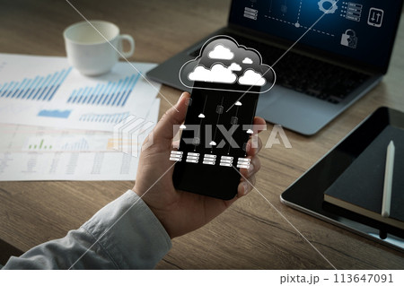 data management cloud Data transfer file of between folder, Backup data Document Management System data management cloud Data transfer file of between folder, Backup data Document Management System 113647091