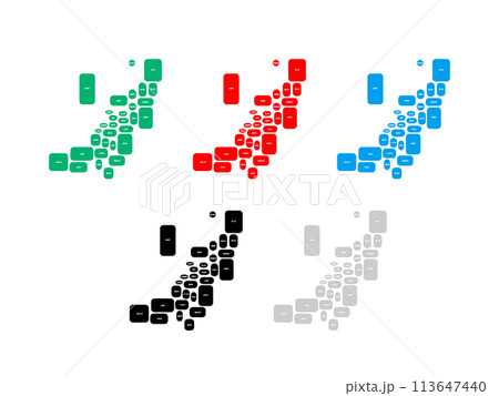 市町村入り地図＿新潟県＿デフォルメ-09 113647440
