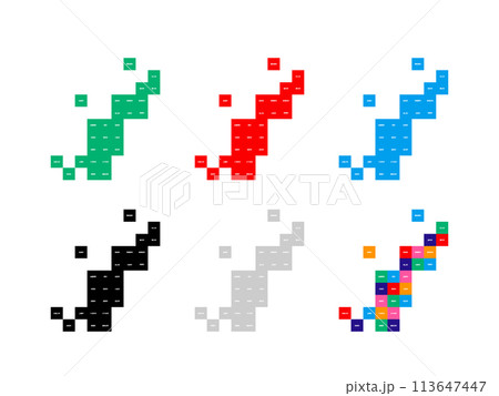 市町村入り地図＿新潟県＿デフォルメ-03 113647447