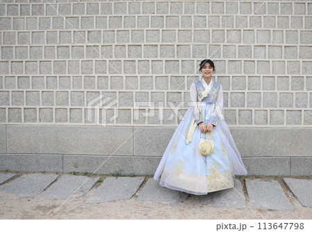 韓服・チマチョゴリ　20代女性  113647798