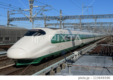 E2系1000番台J66編成　200系カラー　東北新幹線大宮駅 113649390