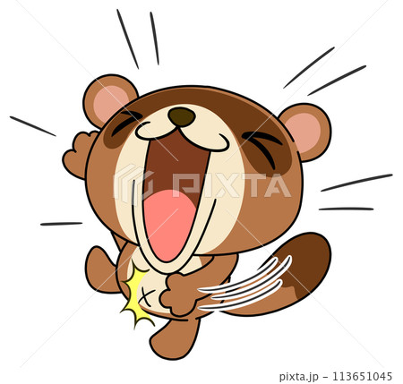 狸　単体　喜ぶ2 113651045