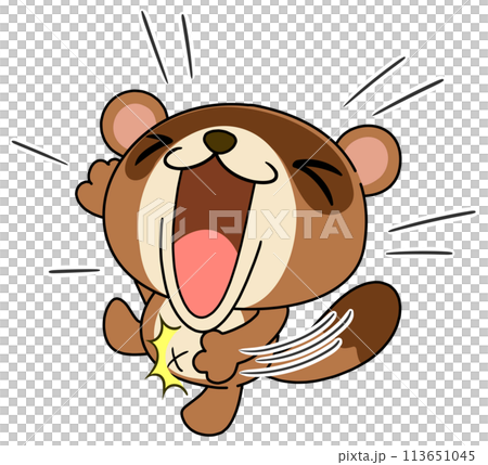 狸　単体　喜ぶ2 113651045