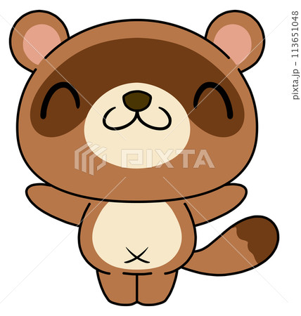 狸　単体　正面2 113651048