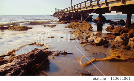 Environmental Cleanup: Addressing Oily Spots in Polluted Reservoir - Generative AI 113651861