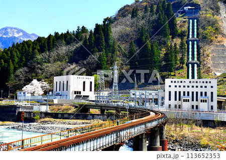 姫川第六発電所周辺／小滝駅付近(新潟県糸魚川市)【2024.4】 113652353