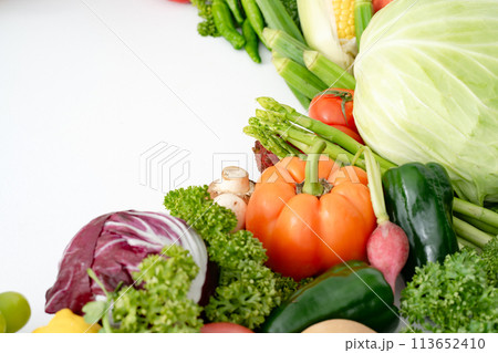 野菜　果物　集合 113652410