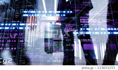 スーツを着たビジネスマン 113653255