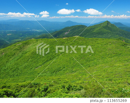 三本槍岳からの展望 113655269