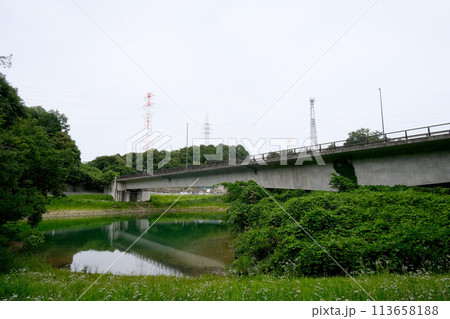 三重県四日市市_伊坂ダム北側付近風景1_2023年_6月 113658188