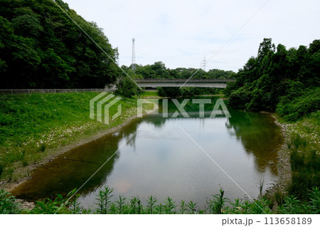 三重県四日市市_伊坂ダム北側付近風景2_2023年_6月 113658189