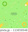 Retro vector background. Pattern from geometric 113658548