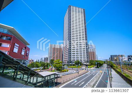 日本の川崎都市景観 川崎駅前やタワーマンションなどを望む=26日 日本の川崎都市景観 川崎駅前やタワーマンションなどを望む=26日 113661307