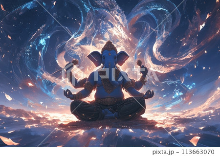 Elephant God Ganesha 113663070