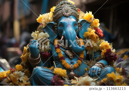 elephant Ganesha elephant Ganesha 113663213