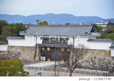 京都 ラグジュアリーホテルから、二条城「東大手門」の眺望 京都 ラグジュアリーホテルから、二条城「東大手門」の眺望 113667746