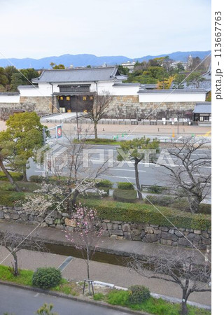 京都 ラグジュアリーホテルから、二条城「東大手門」の眺望 京都 ラグジュアリーホテルから、二条城「東大手門」の眺望 113667763
