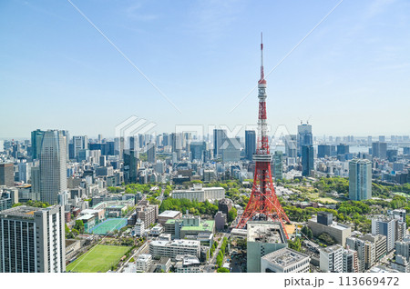 東京の都市風景 東京の都市風景 113669472