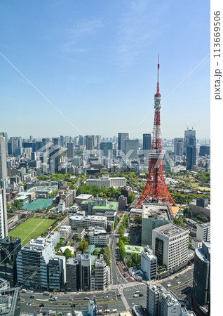 東京の都市風景 東京の都市風景 113669506