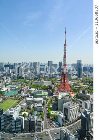 東京の都市風景 東京の都市風景 113669507