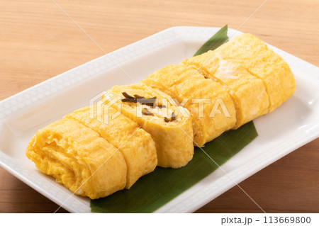 塩昆布入りだし巻き卵 113669800
