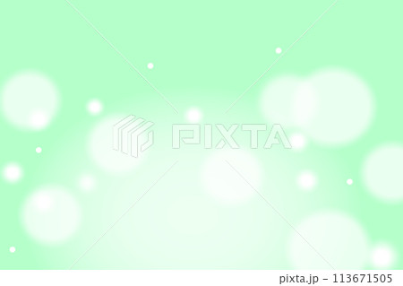 光が煌めく緑の背景 光が煌めく緑の背景 113671505