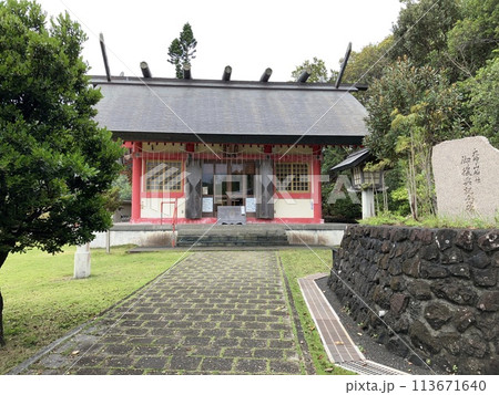 UNESCO heritage nature at Chichi jima Bonin island, Ogasawara. 113671640