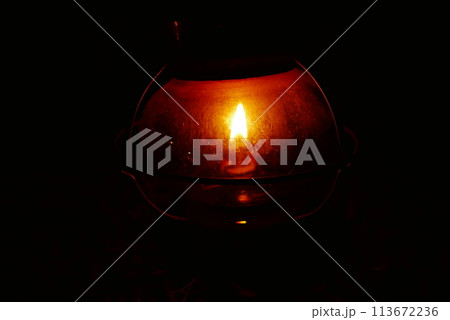 Camping at Lake Kawaguchi, Mt. Fuji in Japan. Beautiful warm light oil lamps, gasoline lanterns and logs. Camping at Lake Kawaguchi, Mt. Fuji in Japan. Beautiful warm light oil lamps, gasoline lanterns and logs. 113672236