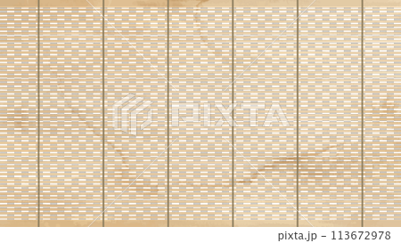 Watercolor style_horizontal blind background illustration 113672978