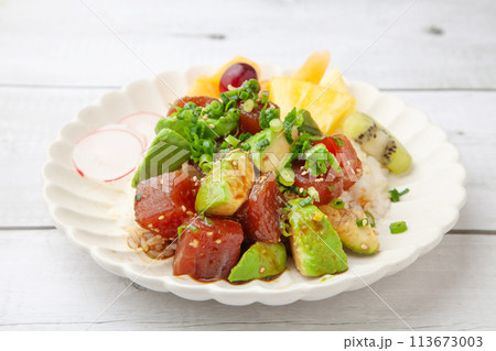 アヒポキ丼 113673003