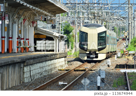 鉄道 私鉄・東武鉄道日光線　リバティけごん12号+リバティきぬ112号　500系 113674944