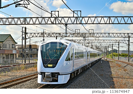 鉄道 私鉄・東武鉄道日光線 特急スペーシアX1号 N100系 鉄道 私鉄・東武鉄道日光線 特急スペーシアX1号 N100系 113674947