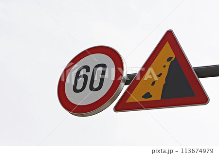 toilet sign on the road toilet sign on the road 113674979
