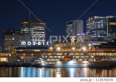 神戸　ハーバーランドの夜景 113676036