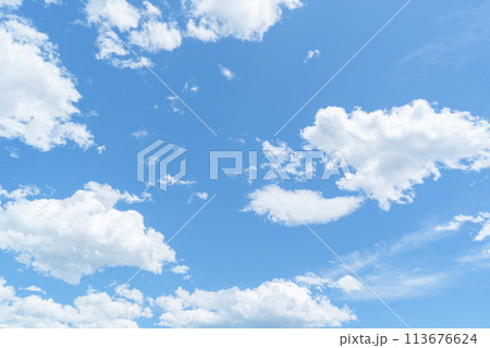 青空と雲 青空と雲 113676624