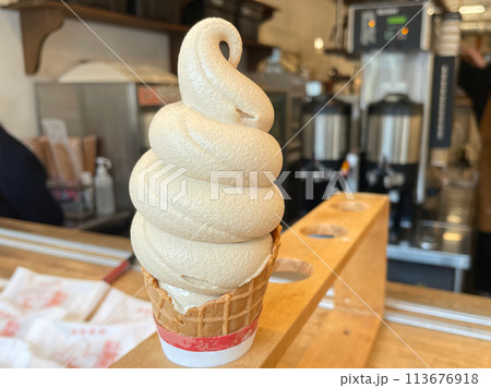 コーヒーソフトクリーム 113676918
