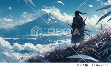 Japanese samurai . noir style Japanese samurai . noir style 113677565