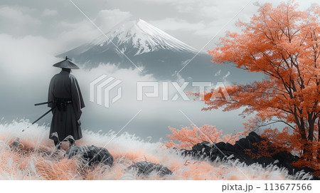 Japanese samurai . noir style Japanese samurai . noir style 113677566