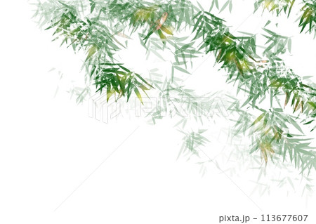 春の息吹を描いたカラフルな抽象花模様 113677607