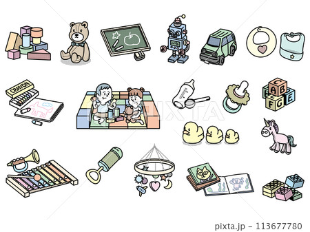 子供関係のイラスト 113677780