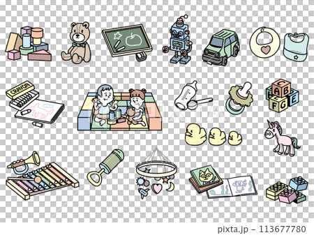 子供関係のイラスト 113677780