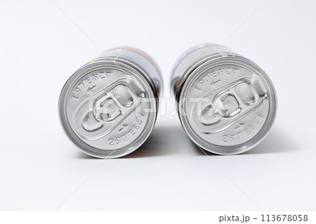 空き缶, 缶, アルミ缶, 飲み物, リサイクル, 飲料水, ジュース, アルミニウム,かん、アルミ 113678058